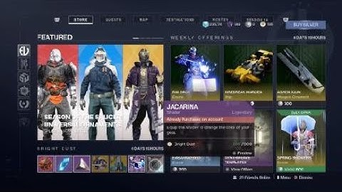 go get jacarina in the brightdust store right now