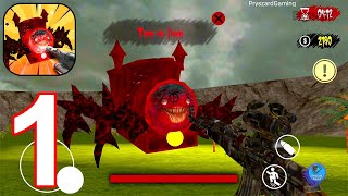 Cho-Choo Charles Spider Train - Gameplay Walkthrough Part 1 All Levels (iOS,Android) screenshot 4