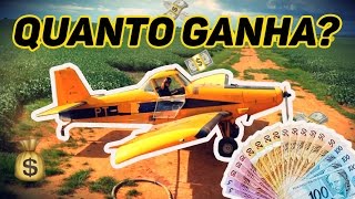 QUERO SER PILOTO AGRÍCOLA, QUANTO GANHA?