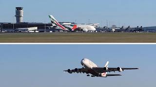 Emirates A380 (UAE Flag Livery) departure from CHC 29 September 2026 (EK413) A6-EVG