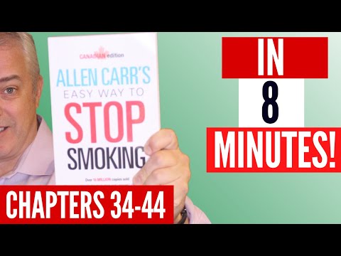 วีดีโอ: วิธีเลิกบุหรี่โดยใช้หนังสือ Allen Carr: 14 ขั้นตอน