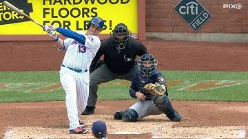MIL@NYM: Cabrera scores Cespedes with RBI single