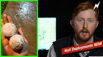 Huge hail across the south | deployment opportunities now