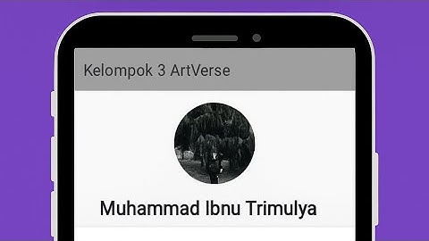Aplikasi Flutter ArtVerse - Tugas Pemrograman Perangkat Bergerak by ibnu trimulya