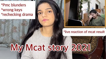 MDCAT 2021 || My personal experience | *live reaction of mcat result || pmc drama || Mahrosh umrani