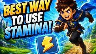 Top Heroes Best way to use Stamina!
