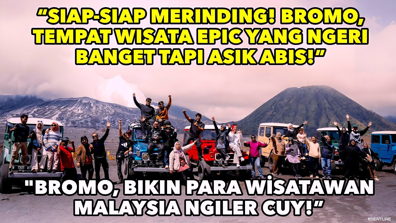 Orang Malaysia: “Bromo: EPIC Parah! Bikin Ngiler, Ngeri, Tapi Asik Abis!”