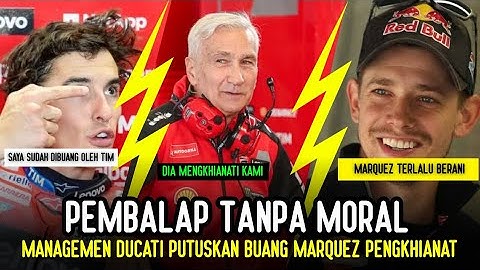 💥NGGAK BERADAB ❗ KECURANGAN MARQUEZ PAKAI BAN GHOIB❗BOS DUCATI SEBUAT MARQUEZ PENGKHIANAT ❗ MOTOGP