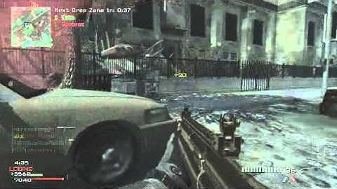 MW3 HighLight Golden KSG-12 on Drop Zone