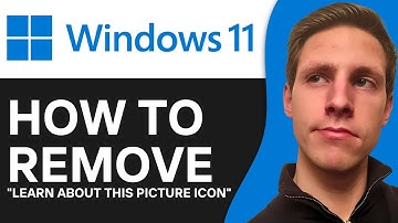 How To Remove "Learn About This Picture Icon" Windows 10/11 Desktop | Easy & Fast
