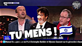 🔴➡️Manuel Bompard démonte Christophe Barbier et Ulysses Gausset sur le génocide à Gaza 🇵🇸