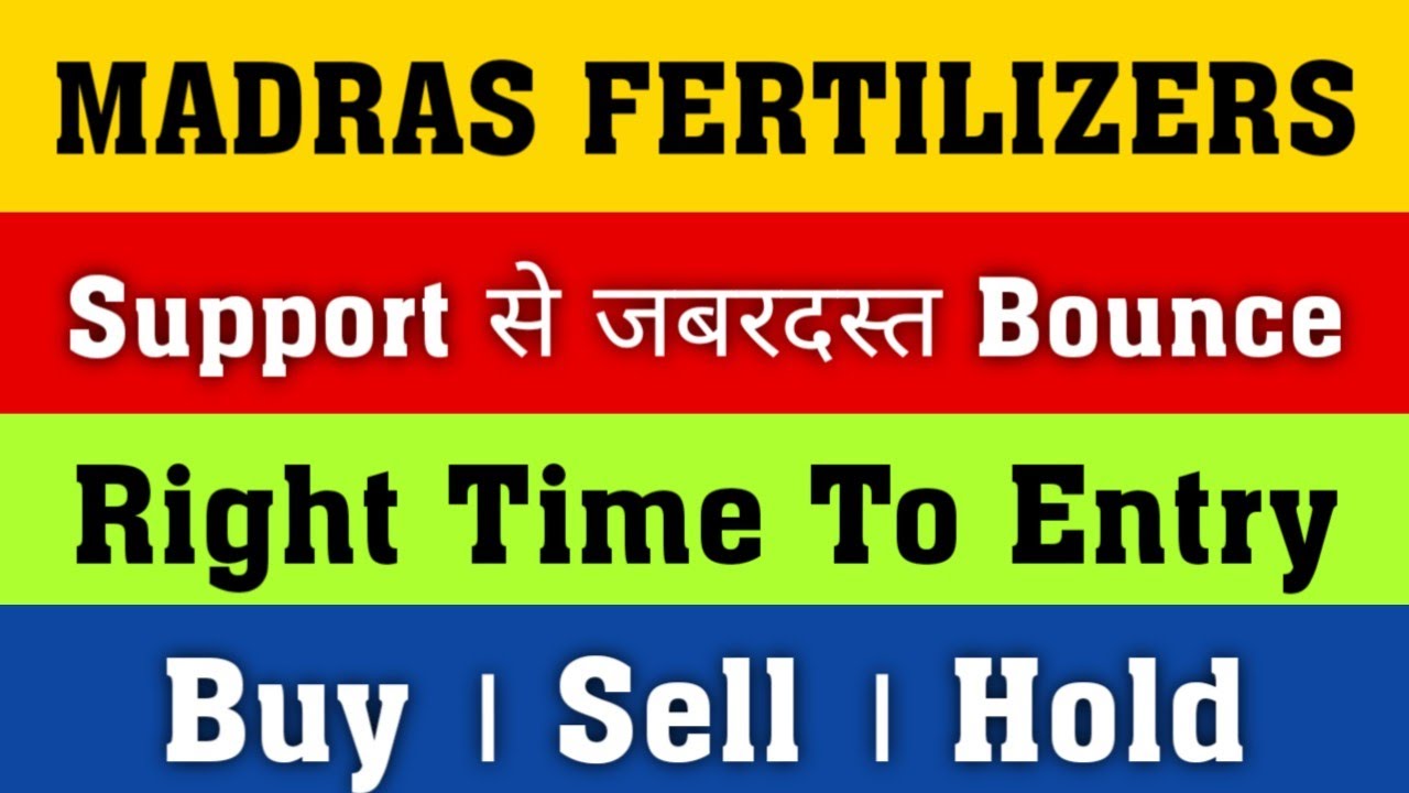 Madras Fertilizers ltd share latest news Breakout stock Fertilizers stock fertilizer