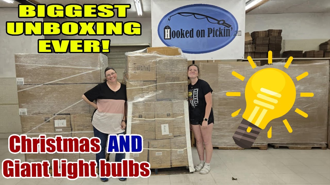 Biggest Unboxing EVER! 🎁 With Faith – Christmas Surprises & Giant Light Bulbs!
