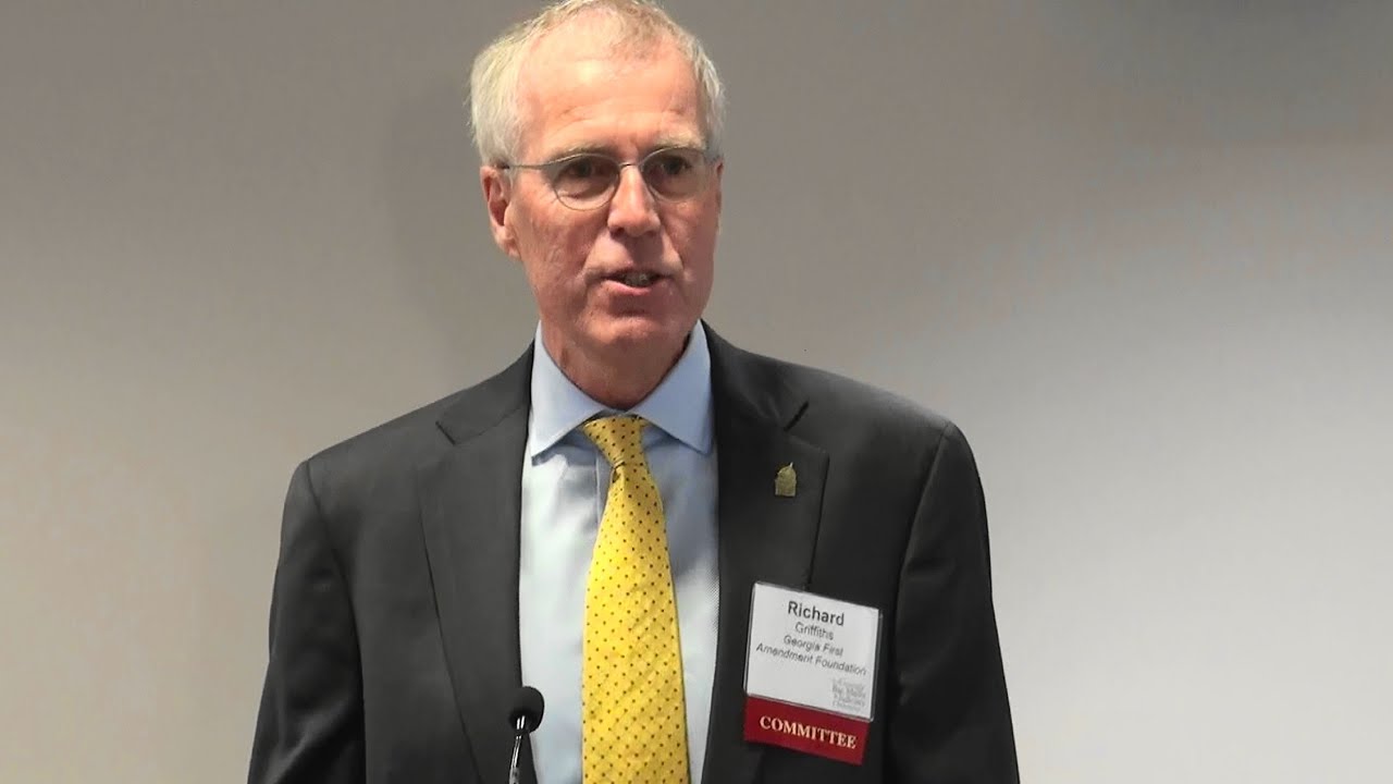 Richard Griffiths at the 32nd Georgia Bar, Media & Judiciary Conference 02/24/23