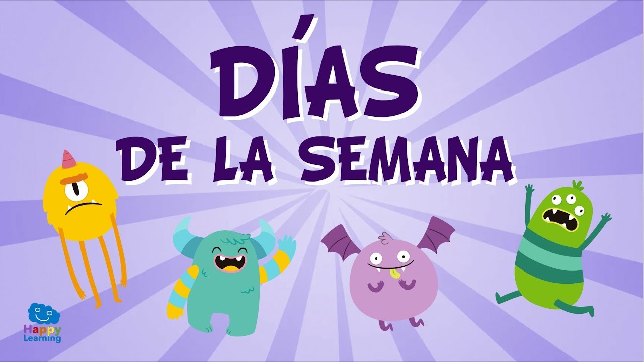 The Days of the Week in Spanish  Días de la semana School Guide