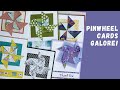 Pinwheel Cards or Quilt Cards? Your choice with this Super Simple Fun Fold!