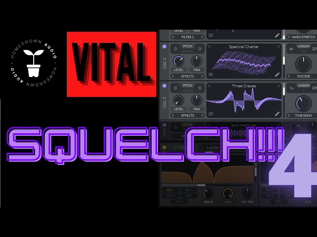 Vital Sound Design: SQUELCH 4. Create big fat squelchez. Cat in the washing machine part 4. class=