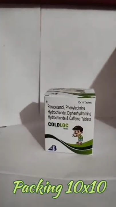 coldloc (Phenylephrine HD Caffeine Diphenhydramine with Paracetamol, Anti cold )