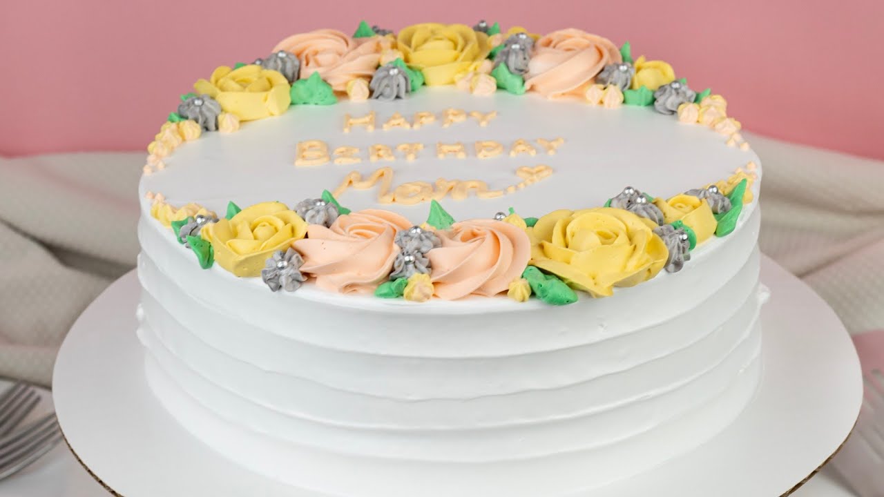 Easy To Make Flower Blossom Cake - CAKE STYLE