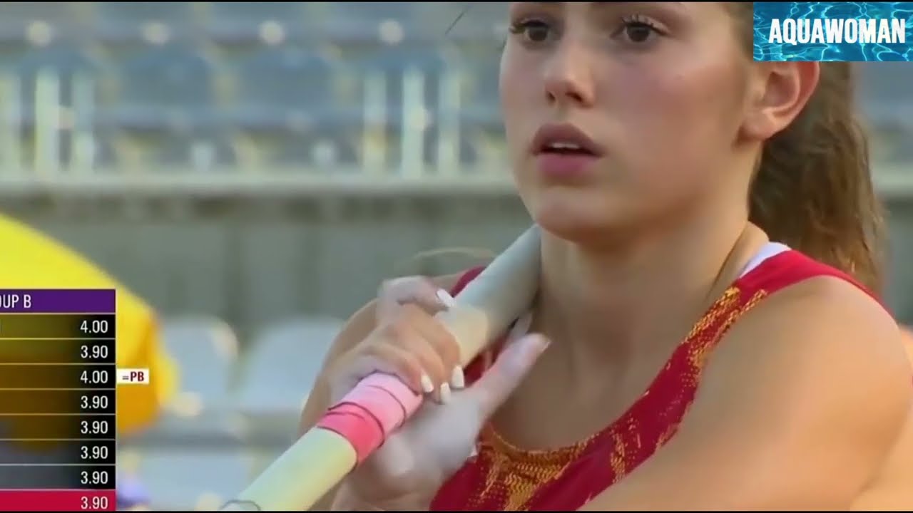 Clara Fernandez Pole Vault Qualification U20 Tallinn Estonia 2022
