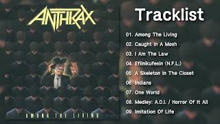 ANTHRAX -  Am̲ong t̲he Livi̲ng (1987) FULL ALBUM