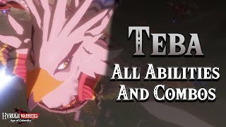 Teba Character Guide (Full Moveset w/ All Upgrades) | Hyrule Warriors Age of Calamity screenshot 4