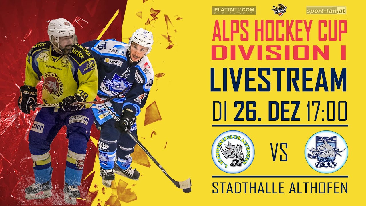 26.12.17 Eishockey EHC Althofen - ESC RegYou Steindorf