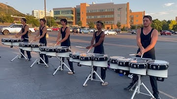 Blue Devils Drumline 2024 Lot (BEST audio) Warmups & Show Music