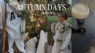 cosy autumn days in my life | slow morning, fall clothing haul & crisp walks🧸🍂