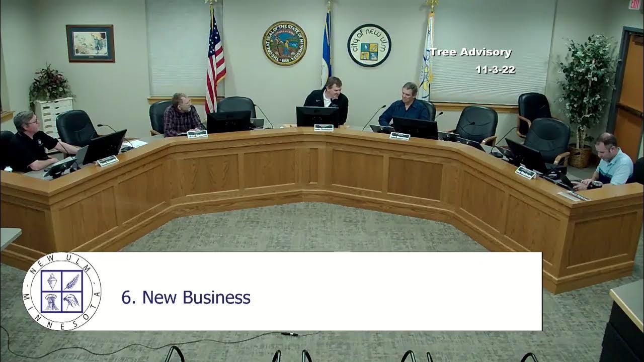 November 3, 2022 Tree Advisory Commission YouTube