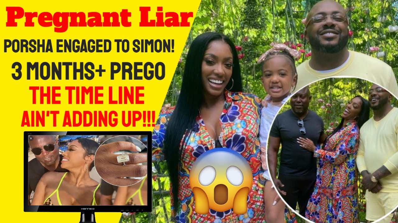 Porsha Williams Engaged To Simon Guobadia, Pregnant, and Lying!