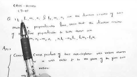 An important numerical for BOARD /JEE from 3-d!