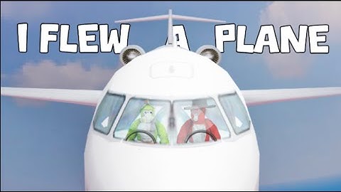 I Flew A Plane? | Gorilla Tag Flight Simulator