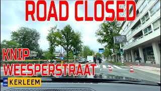 Amsterdam CLOSED this MAJOR ROAD to cars | Driving through the controversial knip Weesperstraat