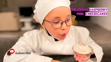 Delicious Raspberry mini  Cheesecakes