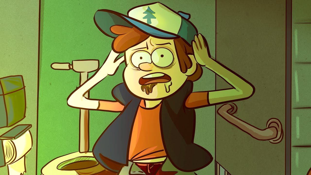 Dipper goes to taco bell art
