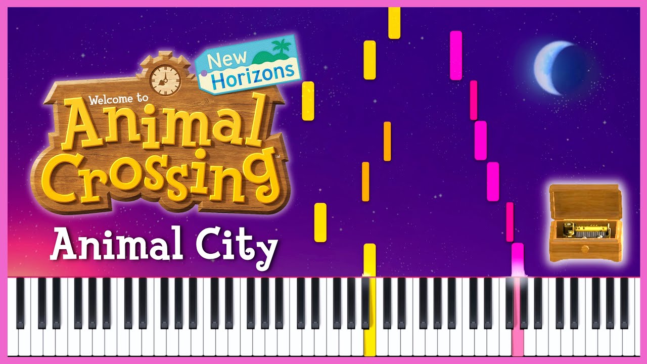 Animal City (Music Box) Animal Crossing New Horizons (+ Sheet Music) YouTube