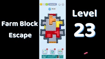 Farm Block Escape Level 23 Walkthrough 🚜 | Go Answer