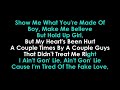 Meant to Be Karaoke Bebe Rexha & Florida Georgia Line