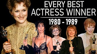 OSCARS : Best Actress (1980-1989) - TRIBUTE VIDEO