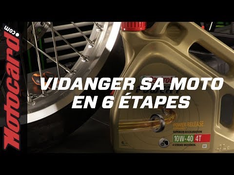 Vidéo: À quelle fréquence faut-il changer son filtre à huile sur une moto ?