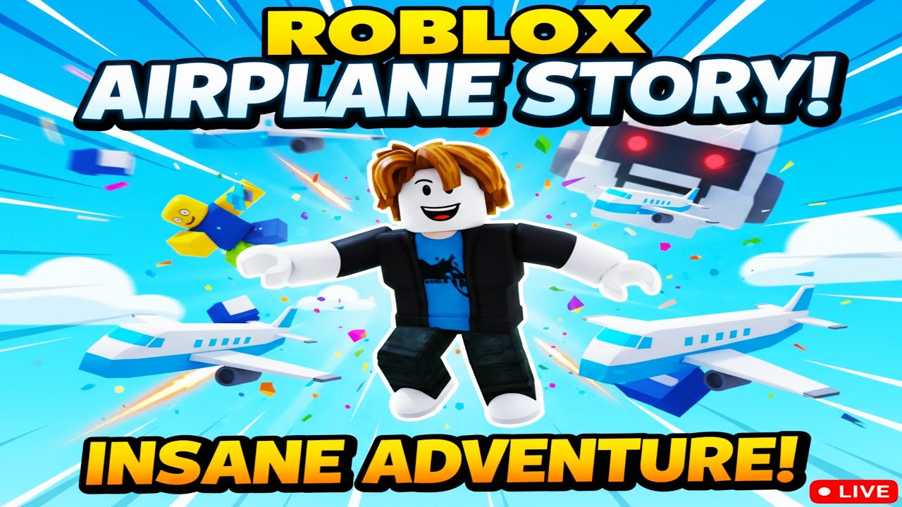 Roblox Airplane Story An Insane Adventure YouTube 