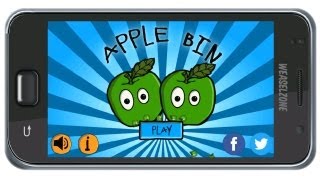 Let's Play Apple Bin - ANGRY APPLES! - Free Indie Game for Android screenshot 2