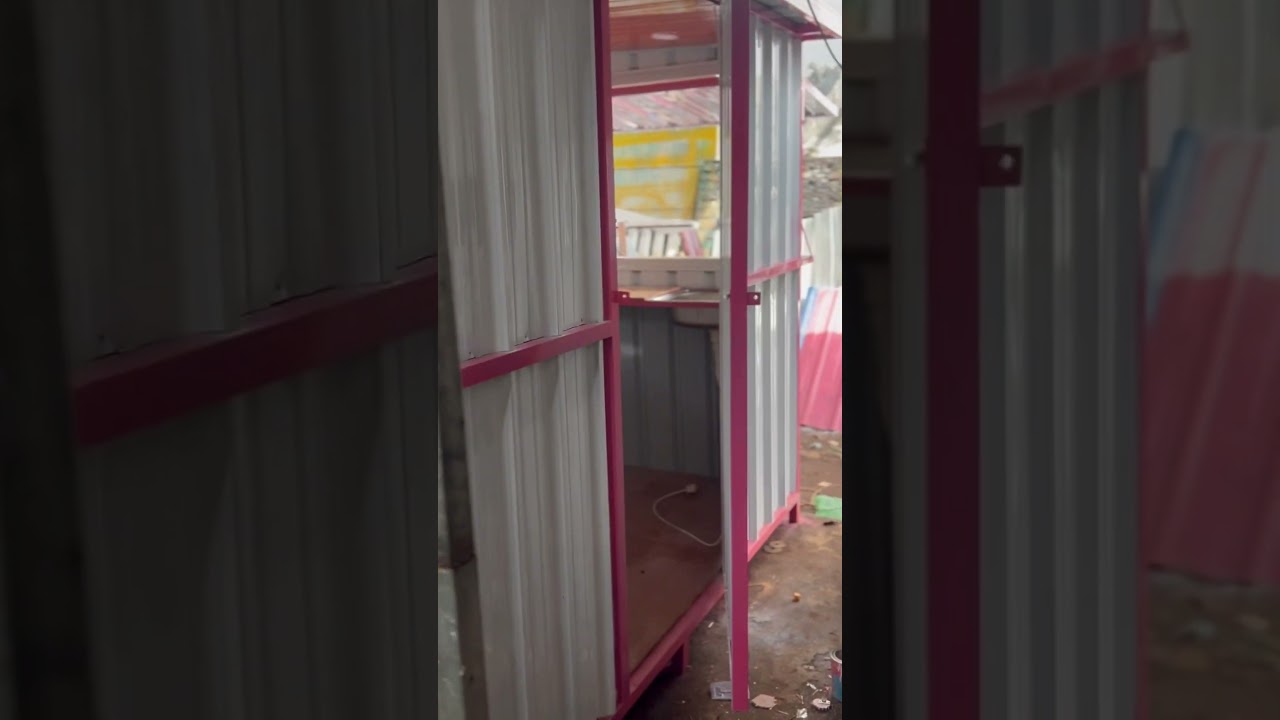 Pembuatan booth Kontainer medan