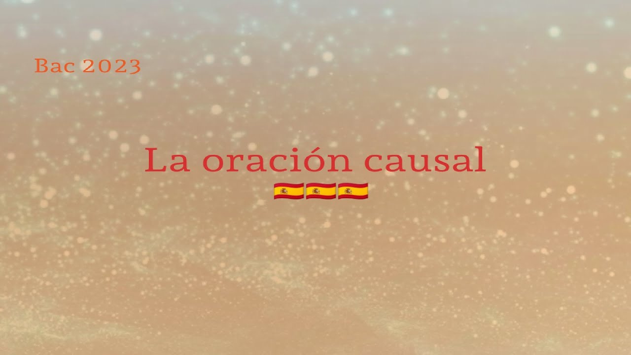 Gramática: la oración causal الجملة السببية