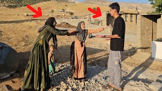 Sajjad's mother trying to please Elham
