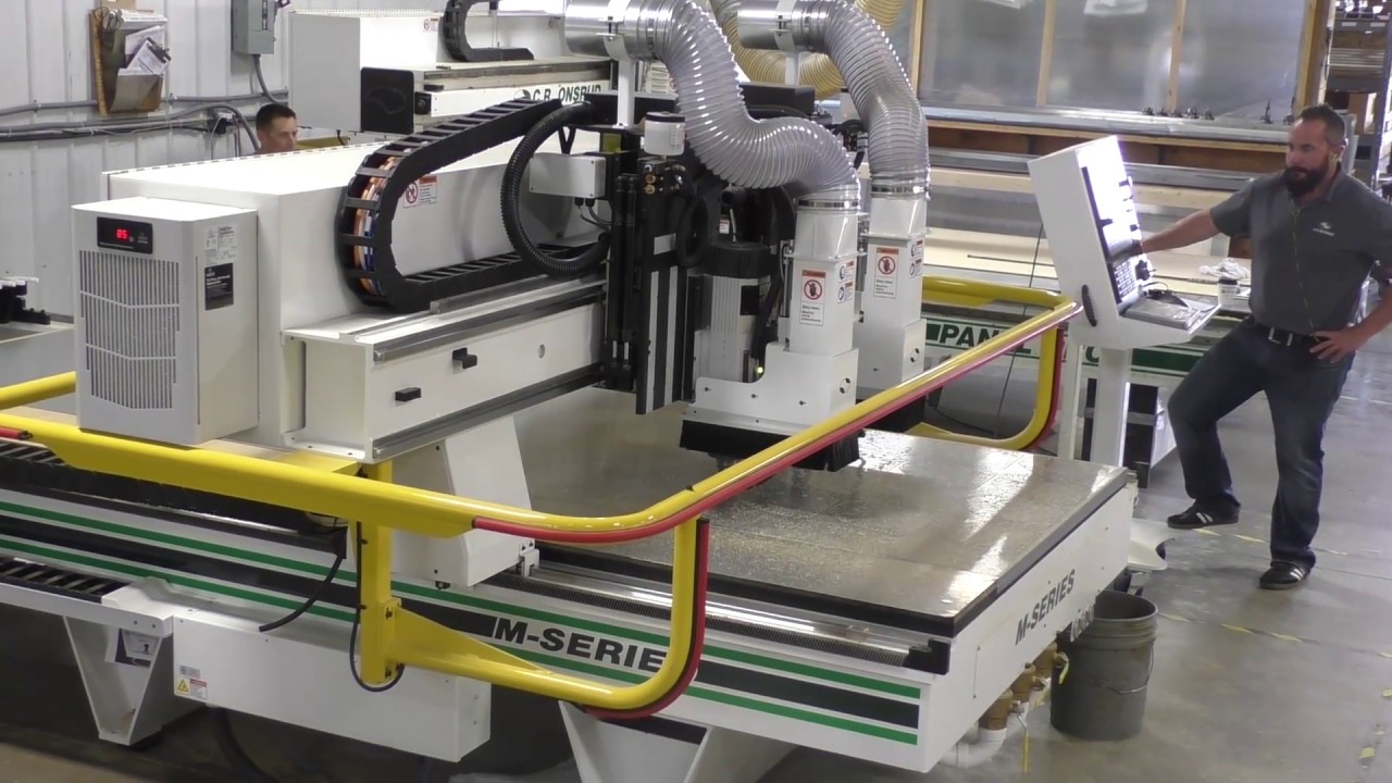 Inside the Zenith Aircraft kit factory: High speed CNC router - YouTube