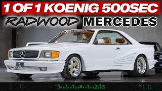 1 of 1 Mercedes Koenig & One of the Greatest 80s/90s Mercedes Collections | Capturing Car Culture