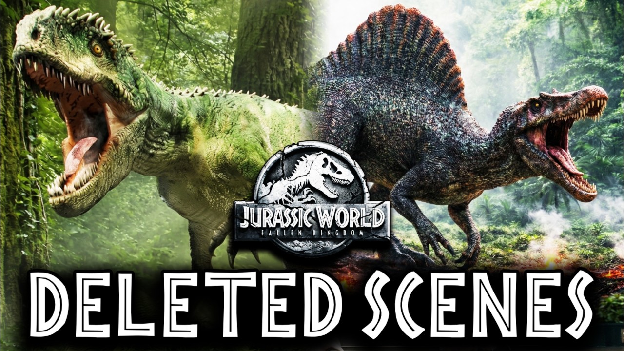 🔥JURASSIC WORLD 2’S Strangest Deleted Scenes, Cut Dinosaurs & Lost Concepts