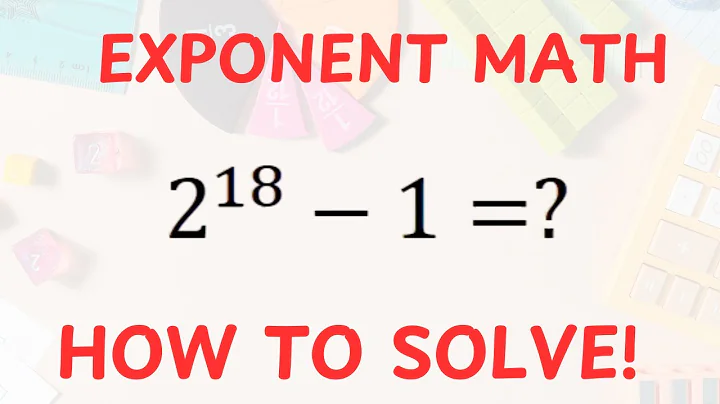 Nice Exponent Math Simplification | How to simplify without using a calculator